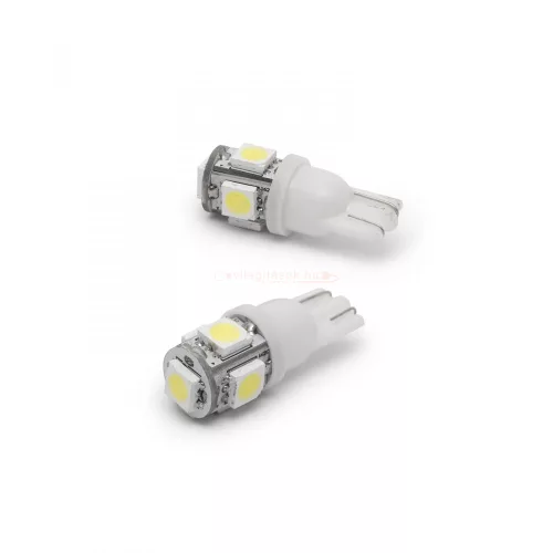 LED izzó T10 5SMD 1,25W