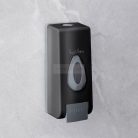 Szappanadagoló - kézzel működtethető - 350 ml - fali - fekete