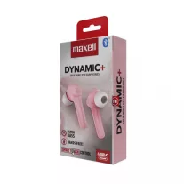 Maxell BT Dynamic+TWS fülhallgató - rózsaszín