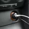 Szivargyújtós adapter 4 az 1-ben + USB - fekete