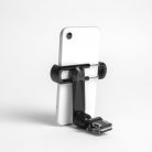 Telefontartó - szellőzőrácsra rögzíthető - fekete