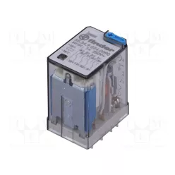 55.34 miniatűr ipari relé 7A 24VDC 4CO Finder LED