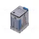 55.34 miniatűr ipari relé 7A 24VDC 4CO Finder LED