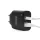 Hálózati Adapter USB + Type-C PD20W gyorstöltéssel - fekete