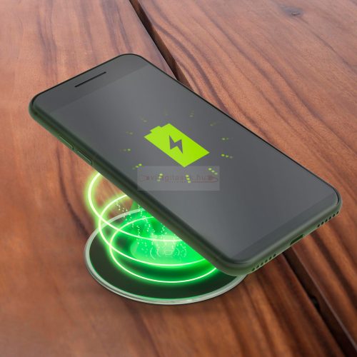 Beépíthető vezeték nélküli töltőállomás - fekete - max 1,1 A