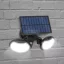 Mozgásérzékelős napelemes reflektor - forgatható fejjel - 2 COB LED
