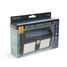 Mozgásérzékelős napelemes reflektor - fali - COB LED