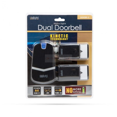 Digitális elem- és vezeték nélküli csengő - Kinetic