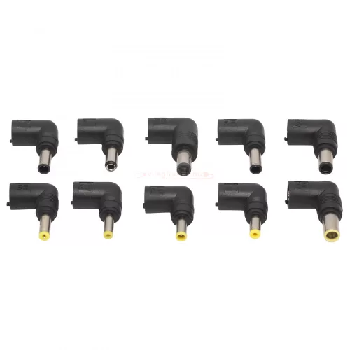 Univerzális laptop/notebook töltő adapter tápkábellel