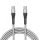 Adatkábel - Type-C - Type-C - 2m fehér