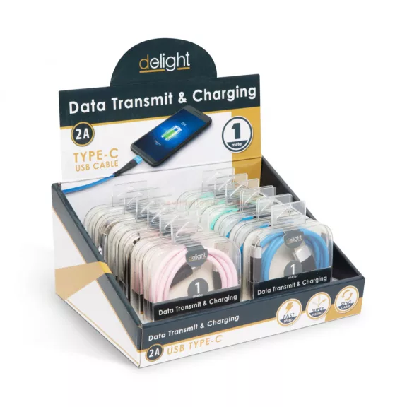 Adatkábel - microUSB - 1m