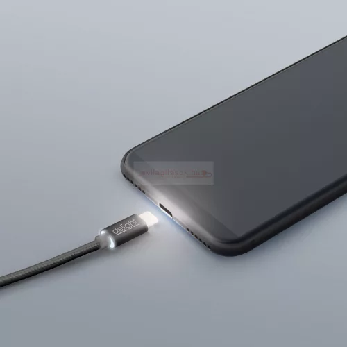Adatkábel - USB Type-C - 1m fekete