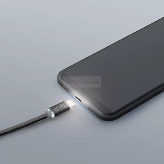 Adatkábel - USB Type-C - 1m fekete