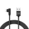 Adatkábel - MicroUSB - 2m fekete