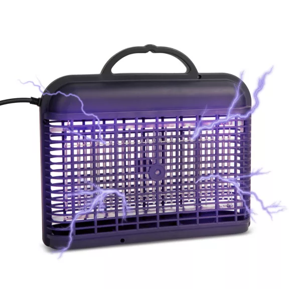 LED UV rovarcsapda - 230V, felakasztható - fekete