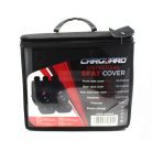 Autós üléshuzat szett - pillangós / fekete - 9 db-os - HSA009