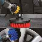 Tisztítókefe szett fúrókhoz - 3 db / szett