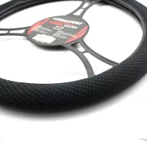   Kormányvédő - 38 cm - HVA005 - csúszásmentes, masszírozó golyókkal - fekete