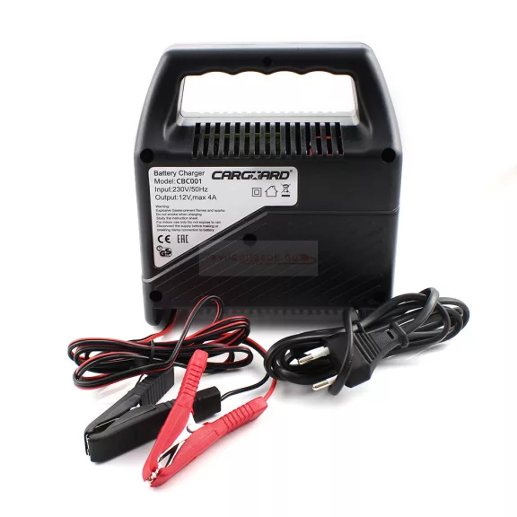 Akkumulátor töltő - 4A, 12V