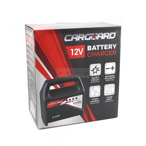 Akkumulátor töltő - 4A, 12V