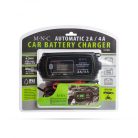 Autós akkumulátor töltő - 230 V - 2 A / 4 A - automata