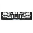 Rendszámtábla keret, műanyag