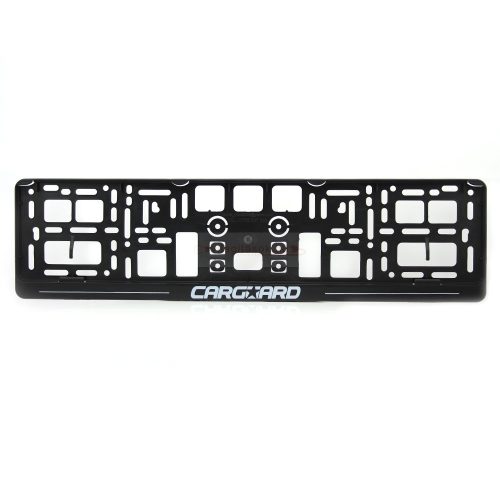 Rendszámtábla keret, műanyag