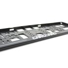 Rendszámtábla keret, műanyag