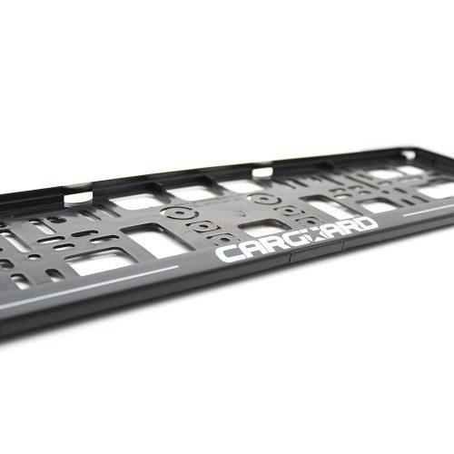 Rendszámtábla keret, műanyag