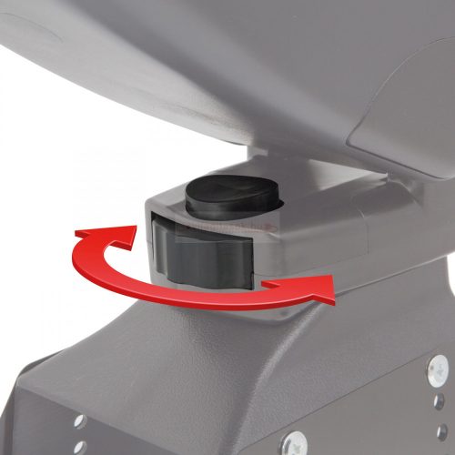 Univerzális autós könyöklő tárolórekesszel - fekete