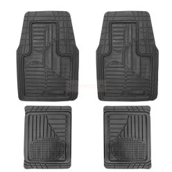   Univerzális autós gumiszőnyeg szett - 72 x 47 cm, 71 x 43,5 cm - fekete