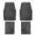 Univerzális autós gumiszőnyeg szett - 72 x 47 cm, 71 x 43,5 cm - fekete