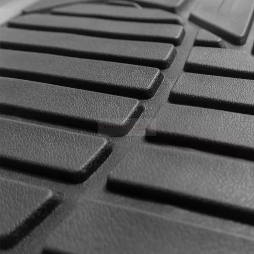 Univerzális autós gumiszőnyeg szett - 72 x 47 cm, 71 x 43,5 cm - fekete