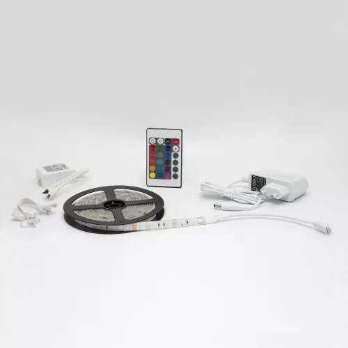 LED szalag szett RGB 3m 12V