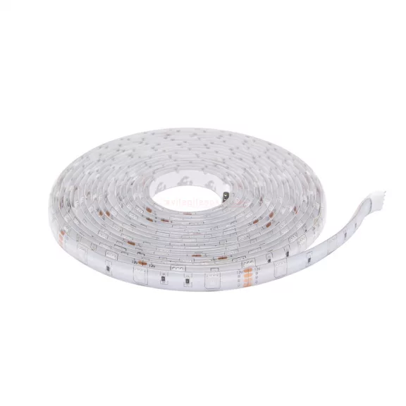 RGB Led szalag szett vezérlővel tápegységgel kültéri dekor IP65 30led/m