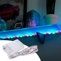 Led szalag színes-1 méter 3xAA elemes
