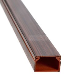 Színes kábelcsatorna 16x16 Sötét dió színben 2 méter