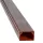 Színes kábelcsatorna 25x16mm, Sötét dió színben  2 méter