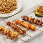 Bambusz nyárs / hústű - 30 cm - 100 db / csomag