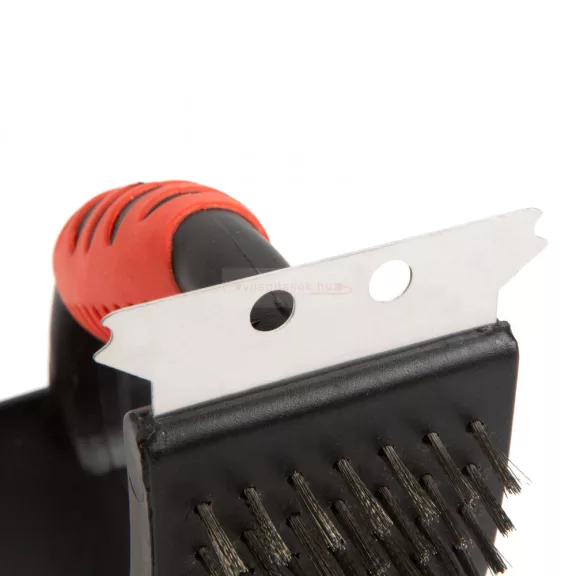 Grilltisztító kefe és szivacs - ergonomikus markolattal