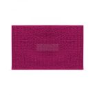 Fürdőszobai kilépőszőnyeg - hosszúszálú - bordó - 60 x 40 cm