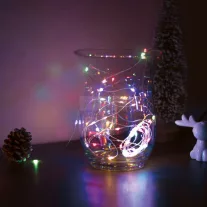   Karácsonyi LED fényfüzér - 5 m - 50 LED - multicolor - 3 x AA