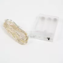   Karácsonyi LED fényfüzér - 5 m - 50 LED - multicolor - 3 x AA