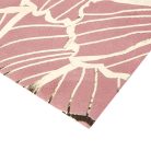 Karácsonyi asztalterítő futó - rózsaszín / arany - 180 x 28 cm