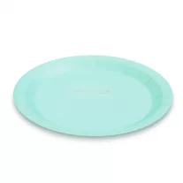 Papírtányér szett - kék - 23 cm - 12 db / csomag