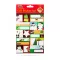 Karácsonyi ajándék matrica szett - 15,2 x 21,6 cm - 40 db / csomag