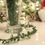 Karácsonyi dekoráció - zöld girland - 2,5 m
