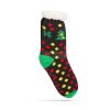 Karácsonyi zokni - csúszásmentes, felnőtt méret - 3 féle minta
