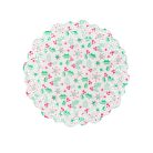 Karácsonyi, papír tányéralátét - 21,5 cm - 15 db / csomag