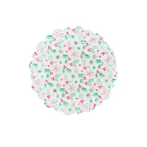  Karácsonyi, papír tányéralátét - 26,5 cm - 10 db / csomag